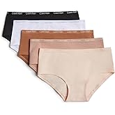 Calvin Klein Girls' Hipster Underwear Five Pack