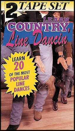 Amazon Com Learn Country Line Dancin Learn 20 Of The Most Popular Line Dances 2 Tape Set Vhs Video Judi Mcdonald Movies Tv