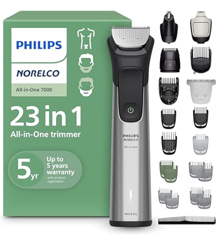 Amazon.com: Philips Norelco Multigroom 9000 Series MG9740-18-in-1