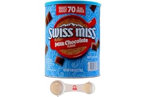 Swiss Miss Milk Chocolate Hot Cocoa Mix (76.5 oz.) with a Sophley Measuring Spoon