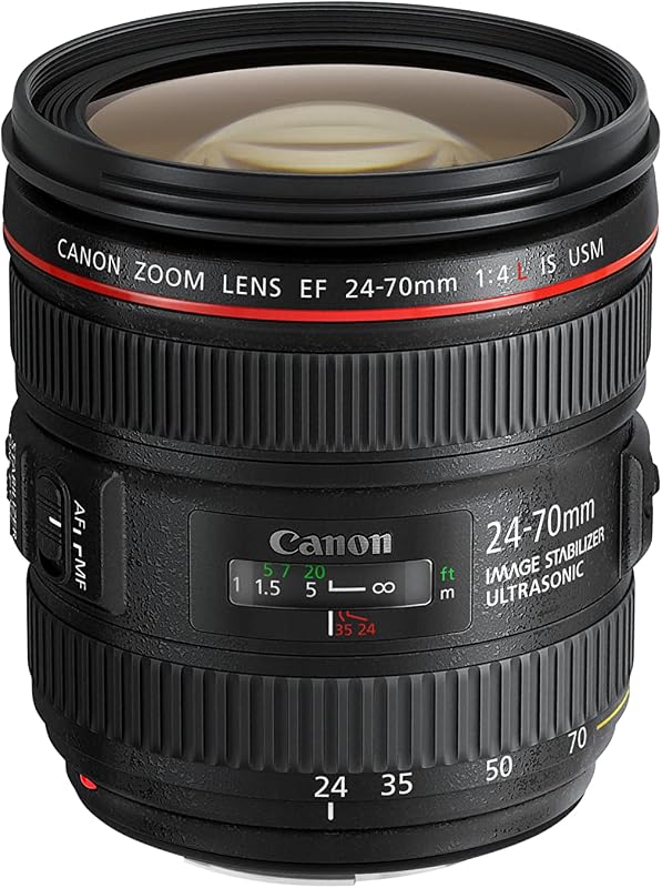 EF 24-70mm f/2.8L II USM - Objetivo para Canon (Distancia Focal 24-70mm, Apertura f/2.8-22, Zoom óptico 3X,diámetro: 82mm) Negro