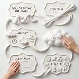BOHS 12 Colors Foam Clay Lite Air Dry Squishy Craft Modeling 12 pcs view 2