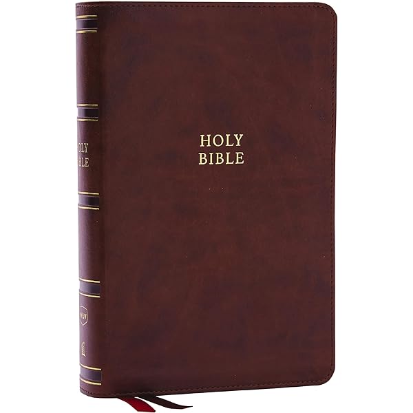 NKJV, Single-Column Reference Bible, Verse-by-verse, Black Bonded