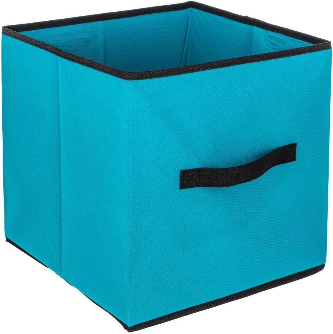 Cube Storage Box Blue Turquoise 31 x 31 cm Amazon.co.uk Kitchen & Home