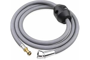 LIBERAQUAR Kitchen Faucet Hose Replacement for Moen Faucet Parts 150259 with 14oz (370g/0.82lb) Weight Ball, Pull down Faucet Replacement Hose for Moen Replacement Parts, 68 Inches Hose and Weight