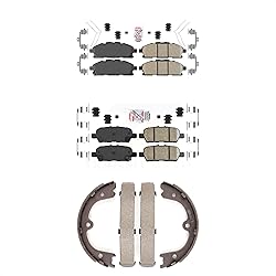 Transit Auto Front Rear Ceramic Disc Brake Pads Kit