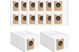 BUXEBUX 14-Pack C20 Omni Replacement Dust Bags Compatible with for Eufy C10, C20 Omni Robot Vacuum, Vacuum Bags for Eufy, Large Capacity Disposable Dust Bags