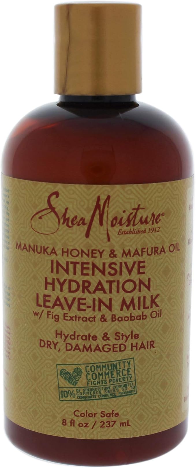 Shea Moisture Manuka Honey and Mafura Oil Intensive Hydration Leavein