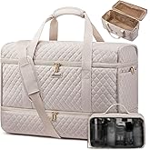 LOVEVOOK Large Travel Duffle Bag, Weekender Bags for Women With Shoe Compartment, Overnight Hospital Bag For Women Labor Delivery, Carry on Bag Personal Item Travel Bag, Yoga Gym Duffel Bag
