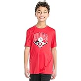 adidas Boys' Short Sleeve Polyester Athlete Tee