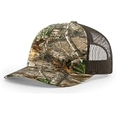 Richardson 112 Trucker Hat - Premium Adjustable Snapback Hat - Structured Six Panel Richardson Blank Caps