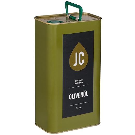 JC Olivenöl BIO Nativ Extra - Region Kalamata, PDO, Premium Qualität in 3 Größen erhältlich (500ml, 3 Liter, 5 Liter/EINWEG) 