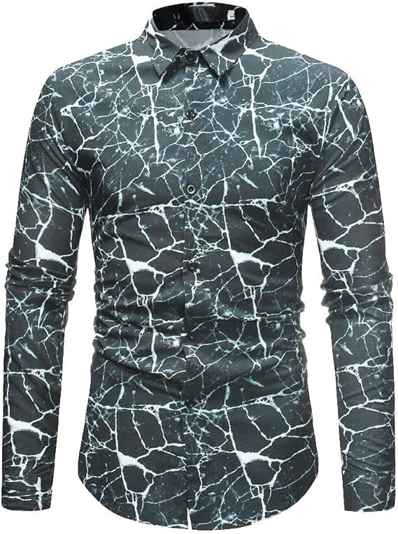 Amazon シャツ メンズ 長袖 オシャレ ストライプ ビジネス 迷彩 デザイン シルク 長袖シャツ カジュアル 大きいサイズ メンズ カジュアル テーラード ジャケット スリム ビジネス 無地 長袖 ひとつ ボタン 通勤 通学 Tシャツ カットソー 通販
