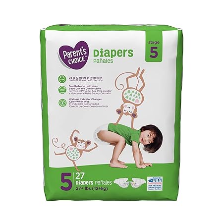 size 5 diapers parents choice