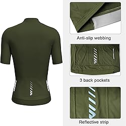 Wulibike Cycling Jersey Women Short Sleeve,Bike