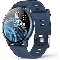AGPTEK Smart Watch, IP68 Waterproof Smartwatch for Men Women Activity Tracker with Full Touch Color Screen Heart Rate Monitor