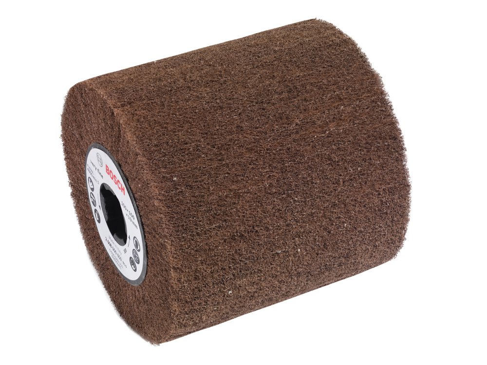 Bosch 2608000608 Medium Fleece Sanding Roller, 0 V, Brown
