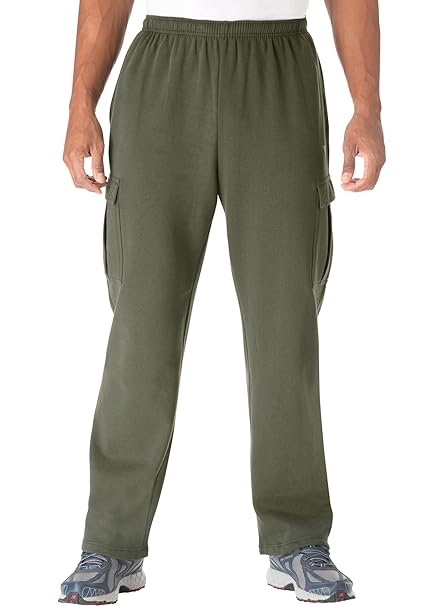 big and tall cargo sweatpants