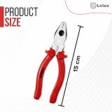 Amtech 150mm 6in Superior Combination Pliers Drop Forged Steel Slip Guard view 3