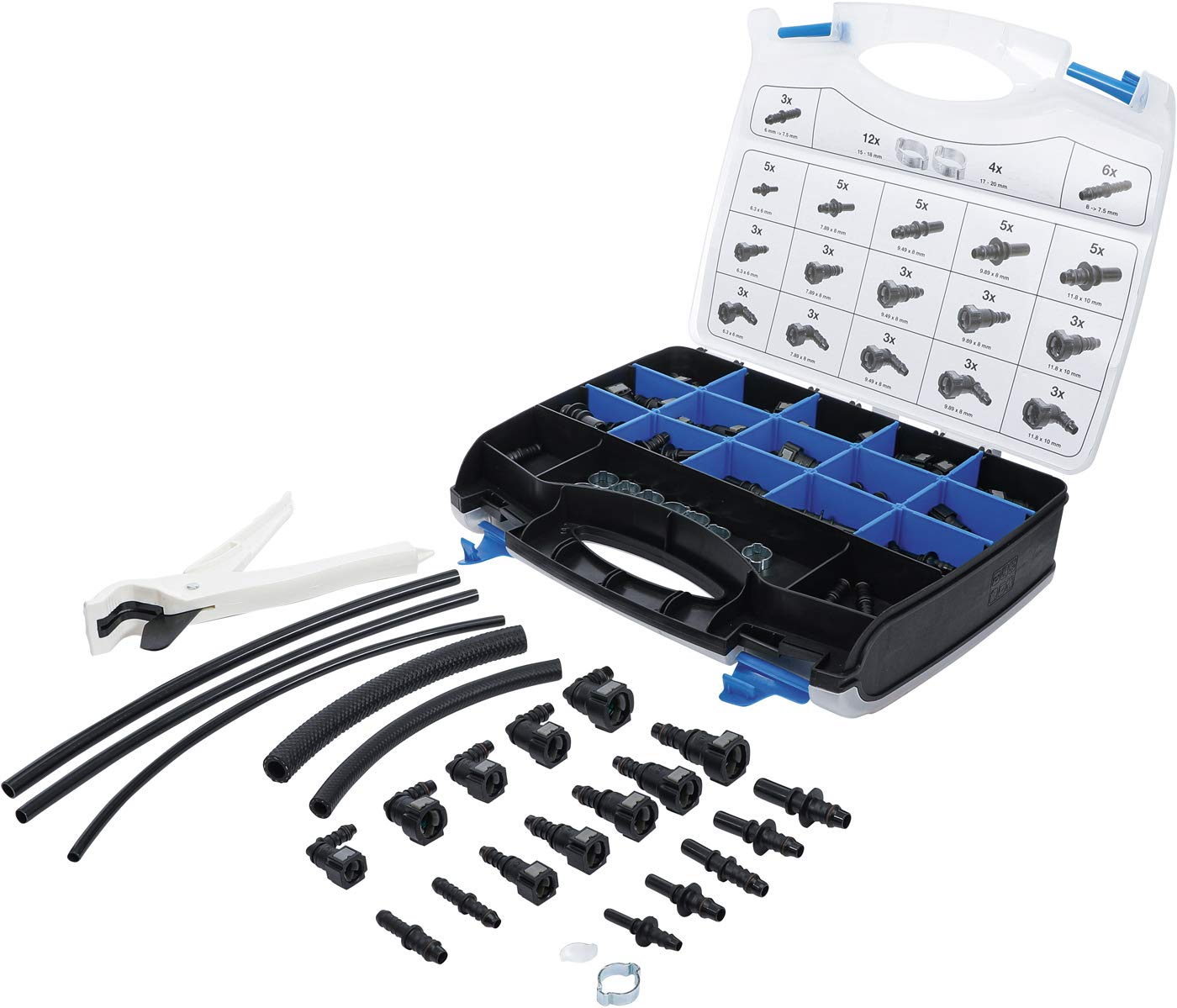 BGS 6776 | Plastic Pipe and Connector Assortment | 95 pcs.