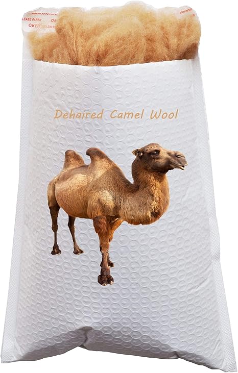Amazon Com Poboo Camel Wool Filling Pillow And Quilt Stuffing Filling For Dolls Padding Comforter Fiberfill 1 Pound Bag Kitchen Dining