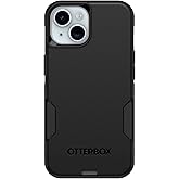 OtterBox iPhone 17e, 16e, 15, 14, &amp; 13 Commuter Series Case - Black, Slim &amp; Tough, Pocket-Friendly, with Port Protection - Thin &amp; Protective iPhone Case, Dual-Layer, Impact Absorbing iPhone Case