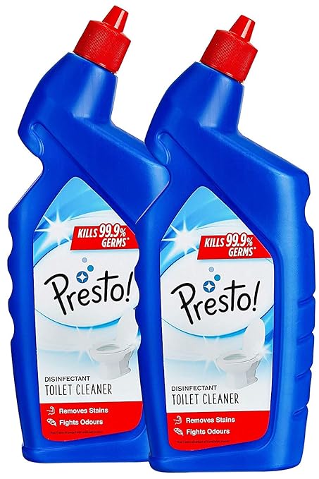 Amazon Brand Presto Toilet Cleaner 1 Liters Pack Of 2 Amazon In Health Personal Care