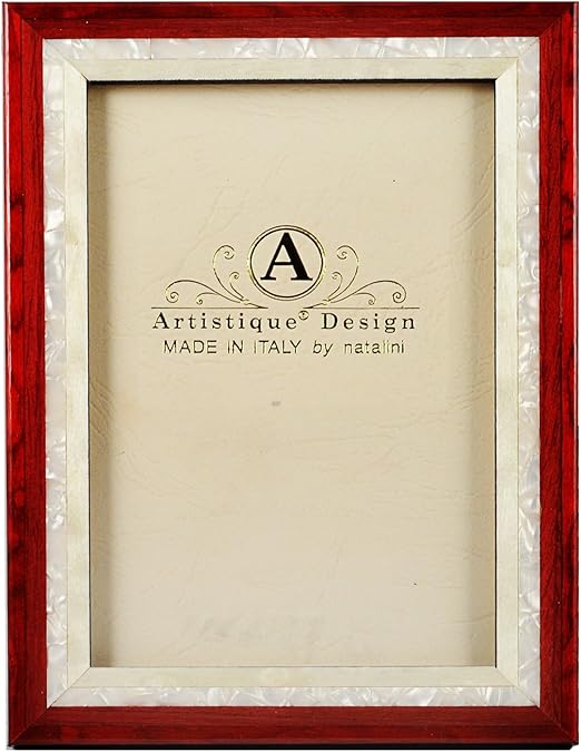 Natalini Elegant 4X6 Handmade Wood Marquetry Photo Frame from Italy NEW!