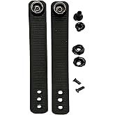 HolsterBuilder IWB Soft Holster Belt Loops - Holster Accessories with Dot Cap for Better Security, Heavy-Duty Belt Clip Works with 1.5" &amp; 1.75" Belts - Kydex &amp; Sheath Hardware Kit