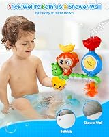 LULULIA Bath Toys for 1-5 Years Monkey Bath Toy with Suction Cup Cup Set view 6