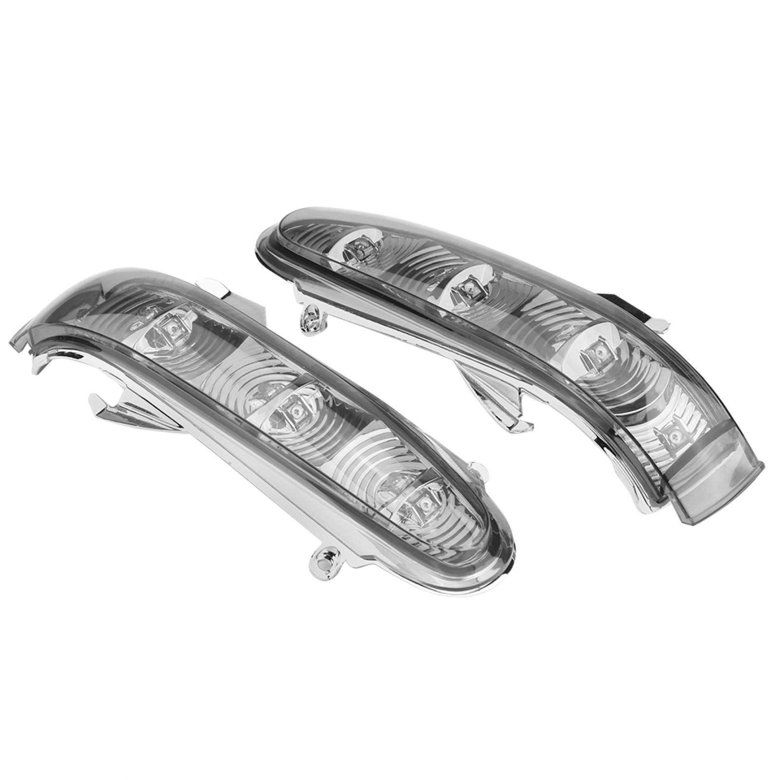 Photo 1 of 1 Pair Rearview Mirror Indicator Turn Lights, Indicator Blinker Lamp LED Turn Signal Light Replacement for W220 S-Class W215 CL-Class for w220 lens 2000 s430
