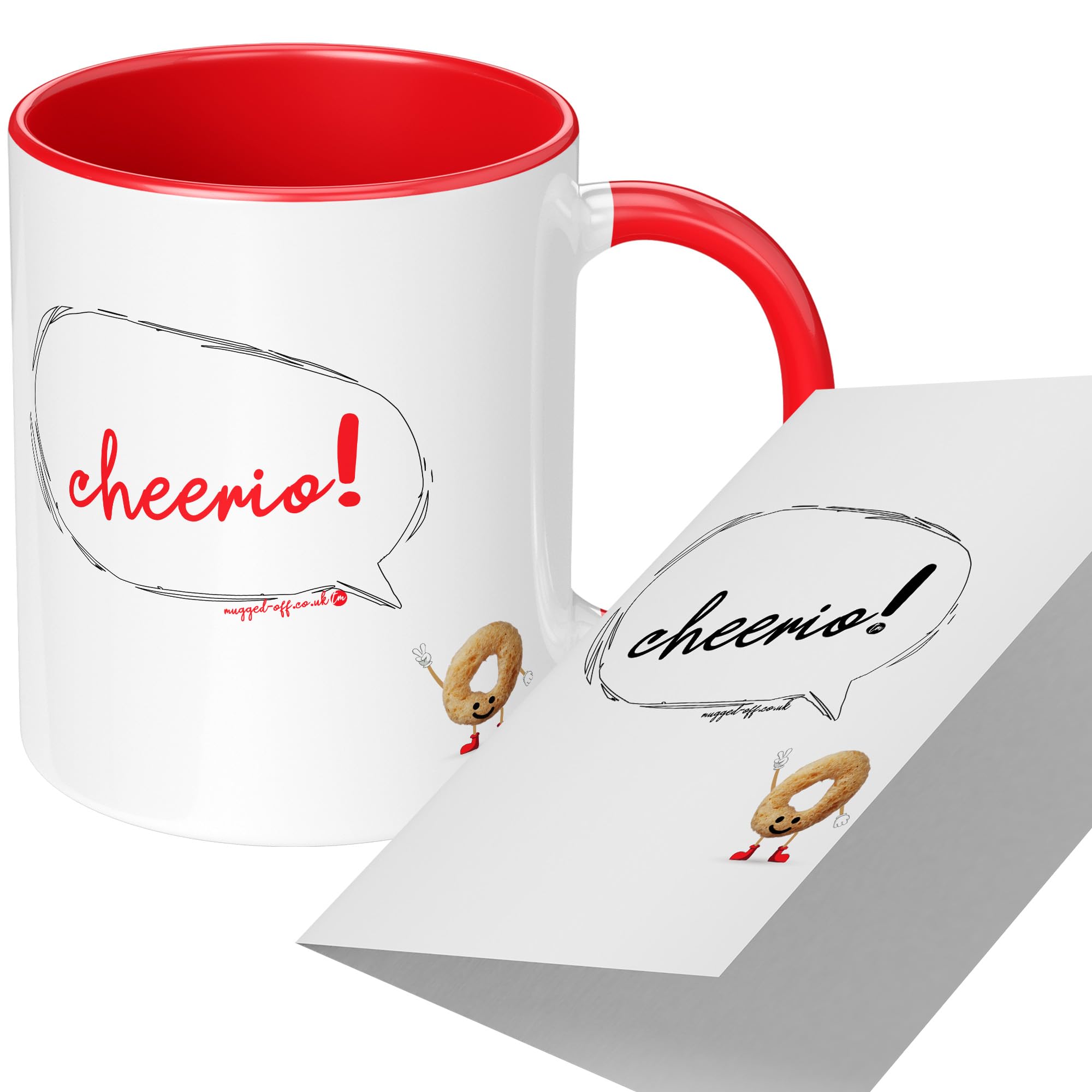 Mugged Off Set | Leaving Gift Set Mug and Leaving Card