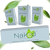 NAKED Green Tea Cigarettes COOL Herbal 10-Pack Carton, 200-cigs Carton Made-in-USA No-Nicotine No-Tobacco No chemical additives.