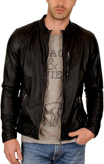 Chamarra Negra Hombre Online, 58% OFF | www.centrehara.com