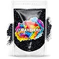 MARBLERS Twinkle Glitter [Black Knight] 3oz (85g) | Fine | Non-Toxic, Vegan, Cruelty-Free | Face, Body, Eyeshadow, Hair, Festival, Party Makeup | Nail Art, Polish | Resin, Tumbler, Slime, Craft