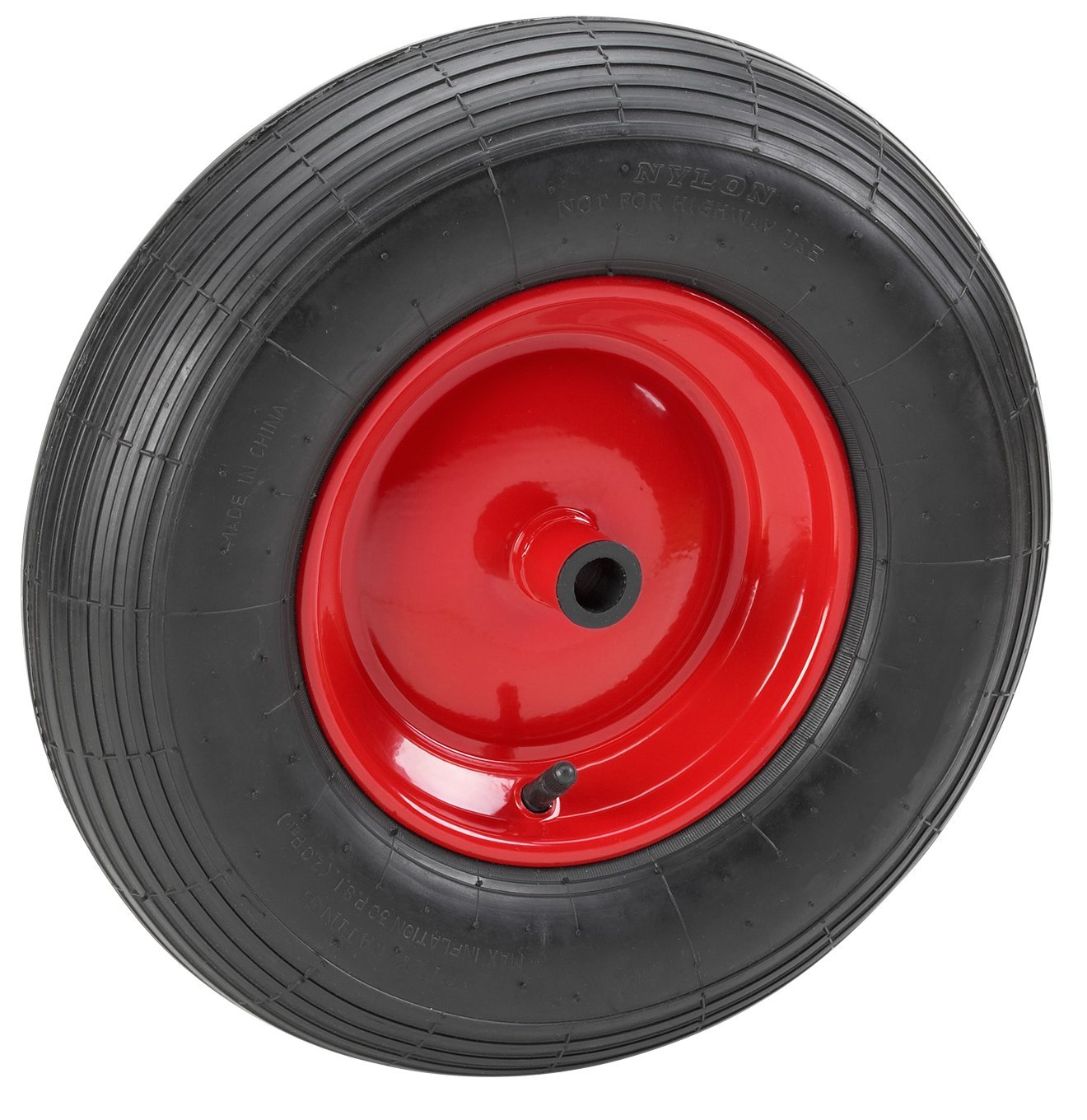 Meister Air-Filled Wheel 340 mm, for dollies, steel rim, 810900