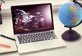 Exerz World Globe 20 cm Educational Swivel Rotating Globe UK view 9