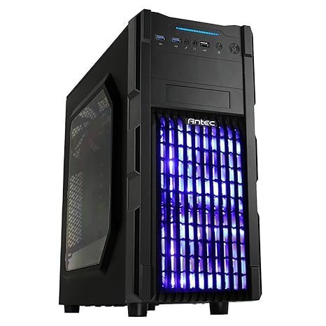 Amazon In Buy Antec Gx200 Mid Tower Gaming Cabinet Support Atx