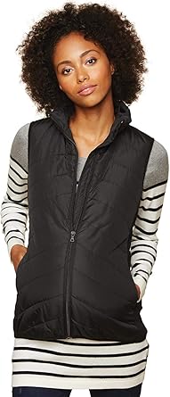 thin puffer vest
