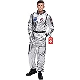 Morph Astronaut Costume Adult, Space Suit Men, Mens Halloween Costume Astronaut Suits, Nasa Costumes Adult