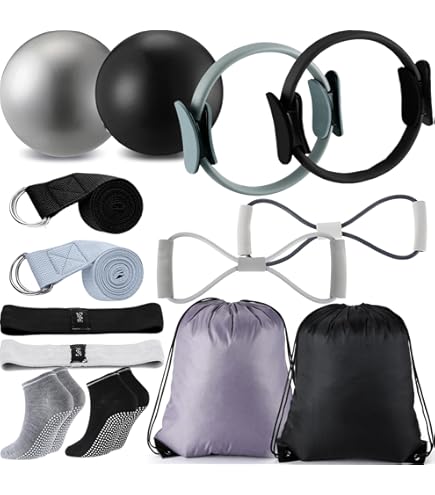 Pilates Essentials Kit For Women, Home Pilates Kit With 9.8 - View #9