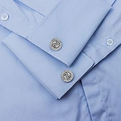 HAWSON A-Z Initial Cufflinks for Men and Women with
