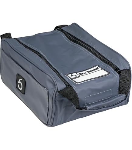 Mr. Crappie Money Bag 4 Banger | Bass Mafia Waterproof Bag for Bait & Phones | Holder for Items While Fishing | Four 4x5.5 Pockets | 13x15