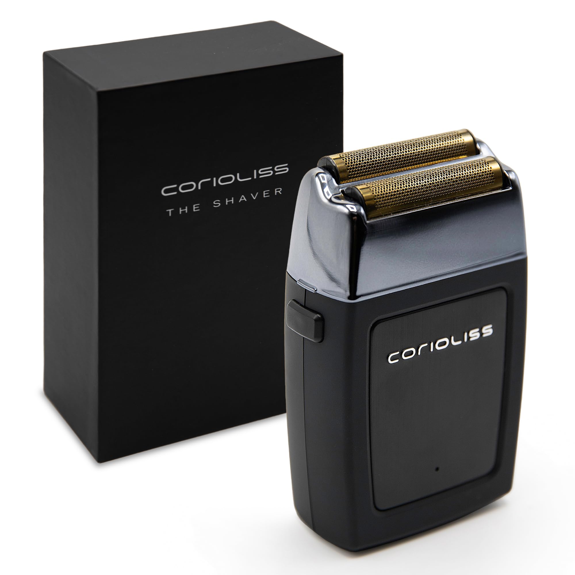 Corioliss THE Shaver Electric for Men Precision Beard Titanium Foil Professional USB Cable