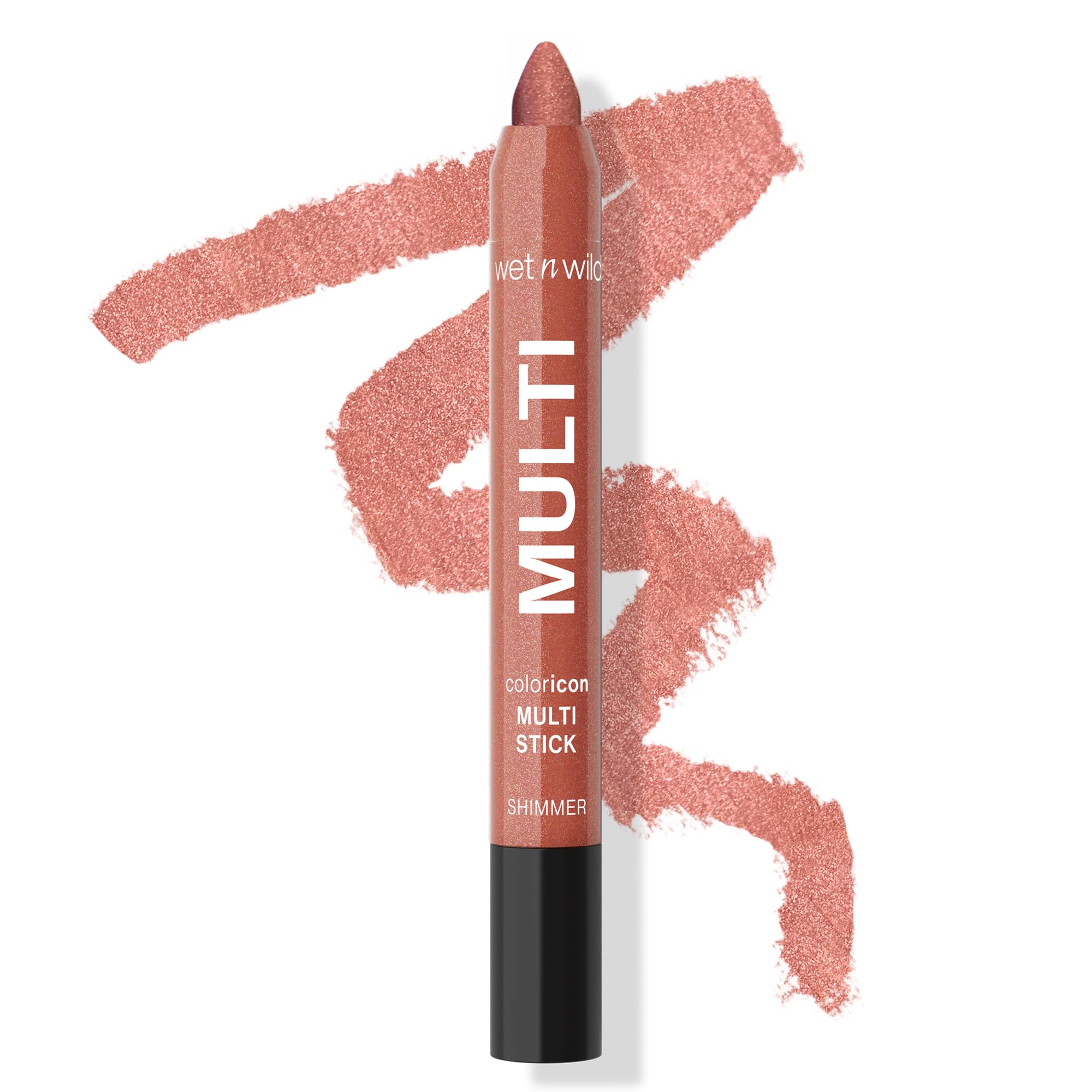 Photo 1 of wet n wild Color Icon Cream Eyeliner Eyeshadow Multi-Stick, Moisturizing, Nourishing Velvety Cream-to-Powder Buildable & Blendable Formula, Cruelty-Free & Vegan - Born To Flirt