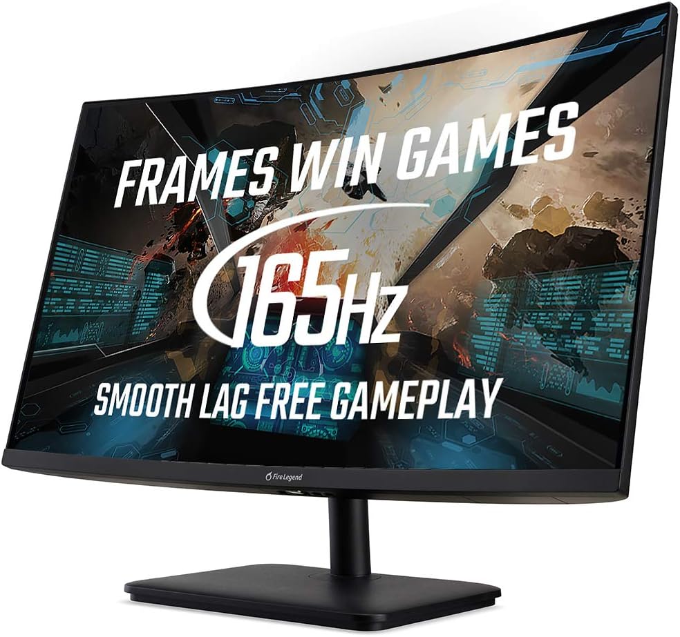 AOpen 27HC5RPbiipx 27 inch FHD Curved Monitor (VA Panel, FreeSync
