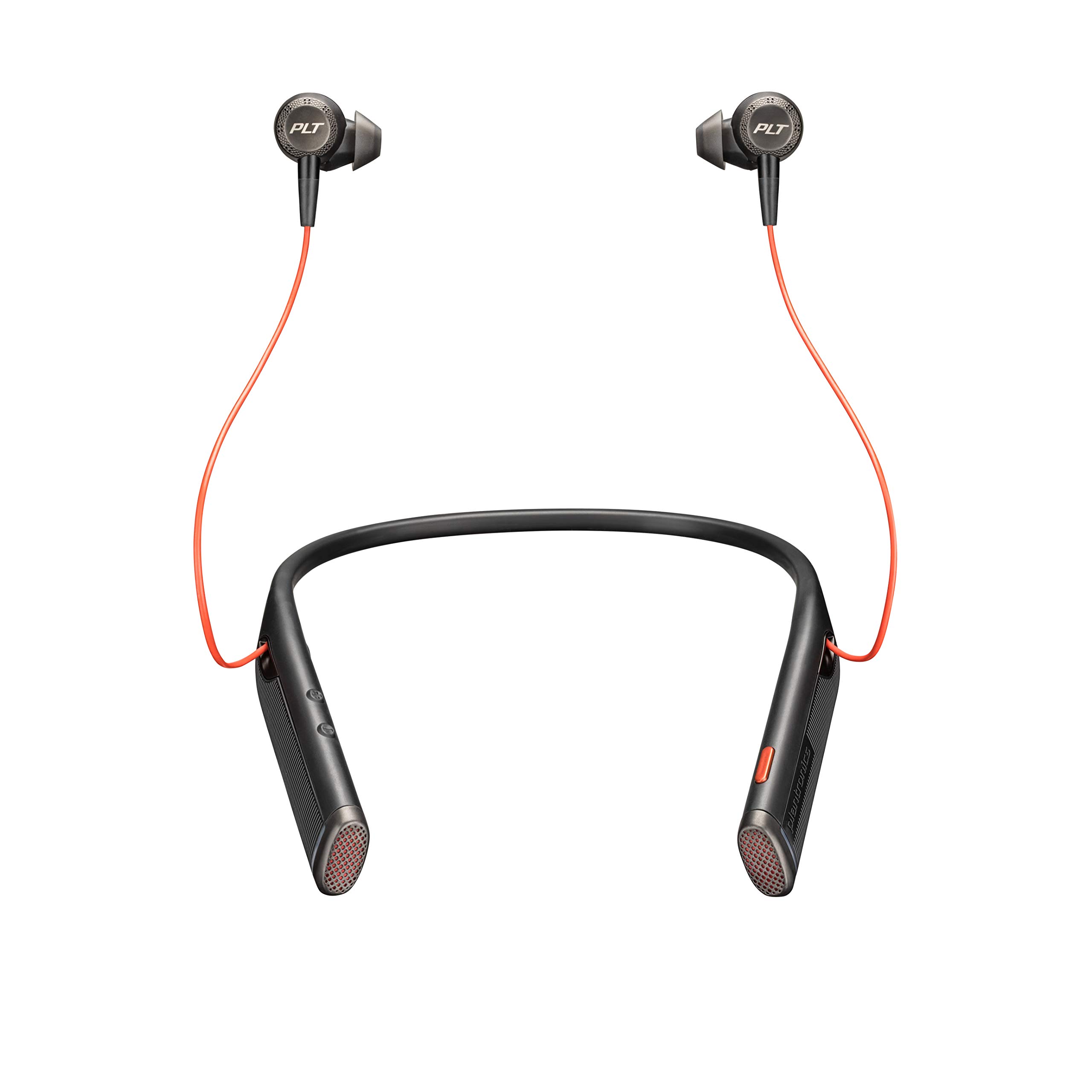 Plantronics Voyager 6200 UC Bluetooth Stereo Headset, Neckband, Dynamic Mute, Active Noise Cancelling