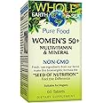 Natural Factors, Women's 50+ Multivitamin & Mineral, 1 Serving Contains Nutrition Equivalent to ½ lb of Veggies, 60 Count (Pack of 1)