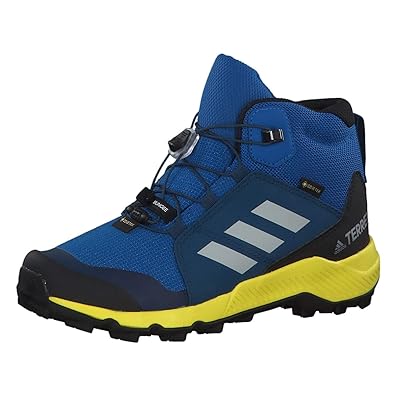 adidas Unisex-Kinder Terrex Mid GTX Wanderstiefel blau