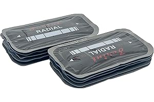 ZERINT TP-R04 Radial Repair Patch, Heavy Duty Tire Patches, Tire Puncture Repair Patch for Car Truck Bus Tractor Agricultural